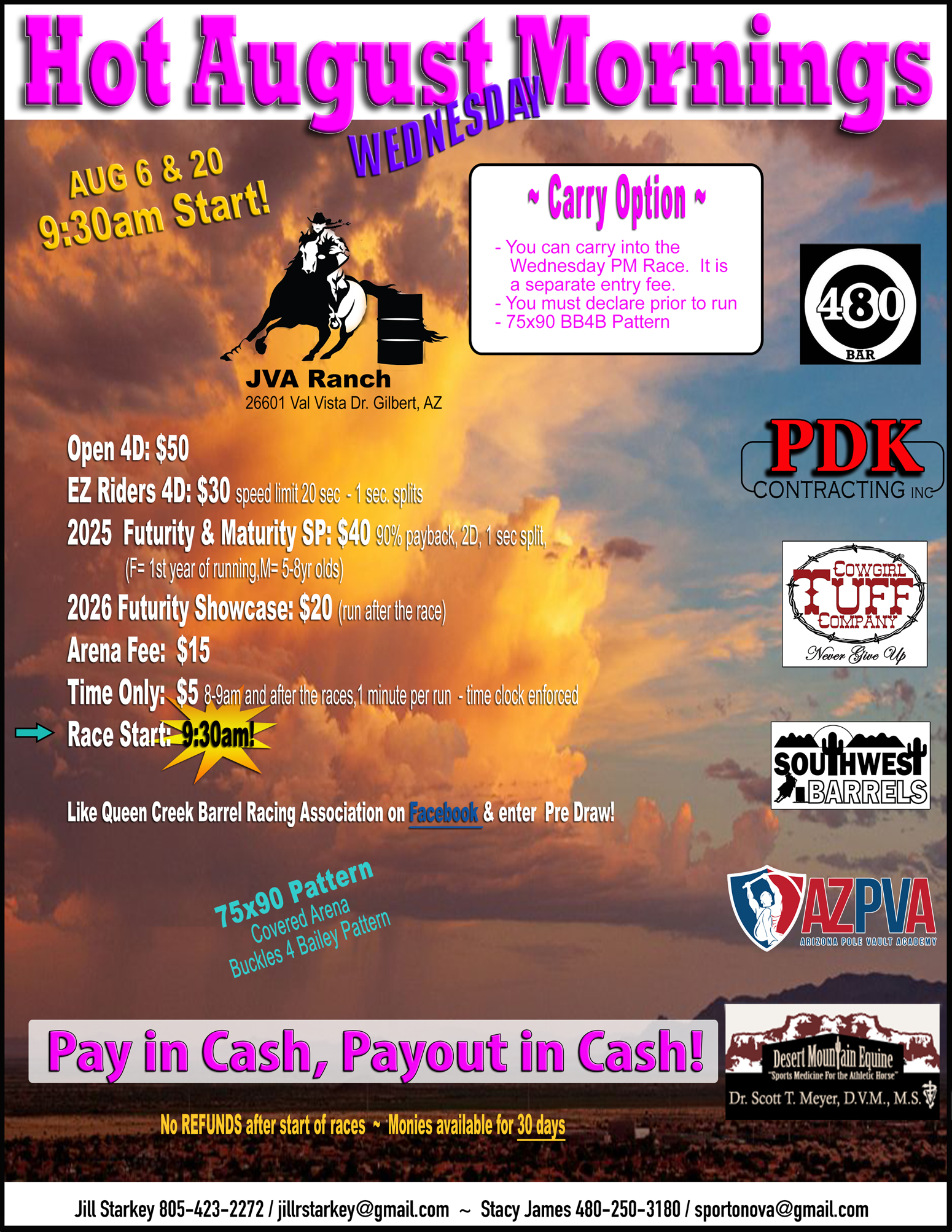 JVA Wednesday Morning Jackpot barrel racing QCBRA Arizona JVA Wednesday Morning Jackpot barrel racing QCBRA Arizona